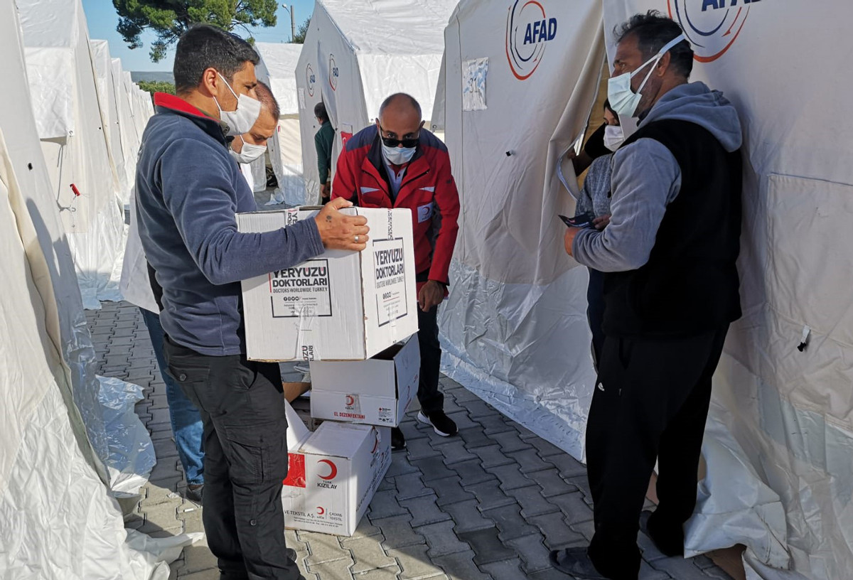 YARALARI SARMAK İÇİN İZMİR’DEYİZ