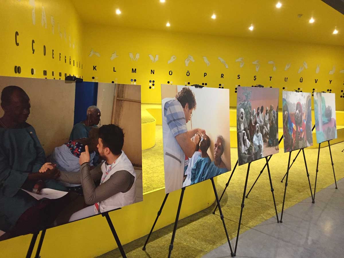 “KARANLIKTA DİYALOG” SERGİSİ