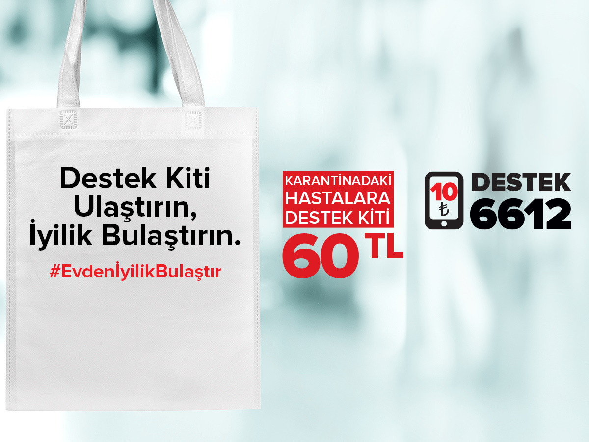 DESTEK KİTİ ULAŞTIRIN, İYİLİK BULAŞTIRIN