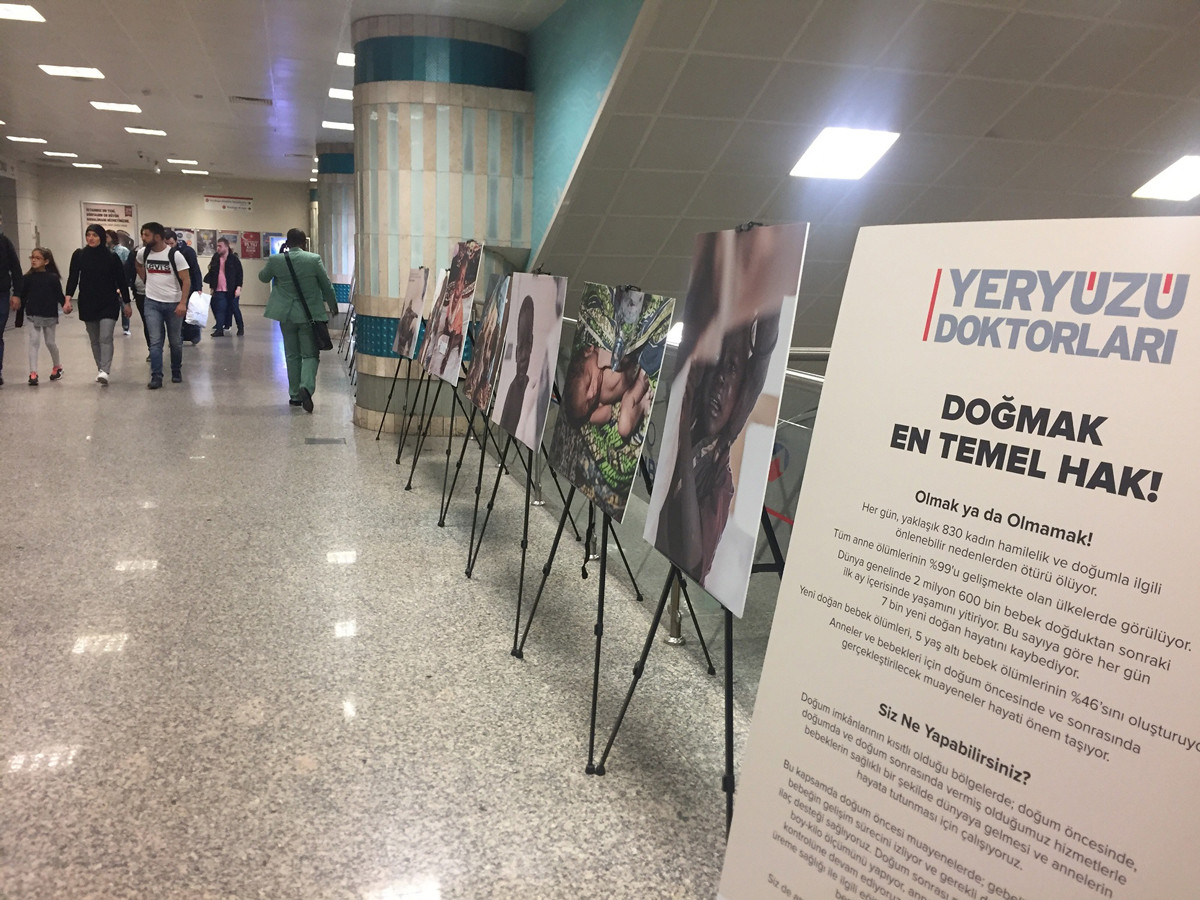 “DOĞMAK EN TEMEL HAK” DEMEK İÇİN YENİKAPI’DAYIZ