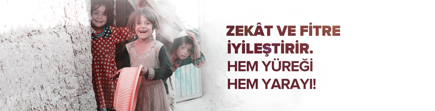 Zekât İyileştirir. Hem Yüreği, Hem Yarayı!